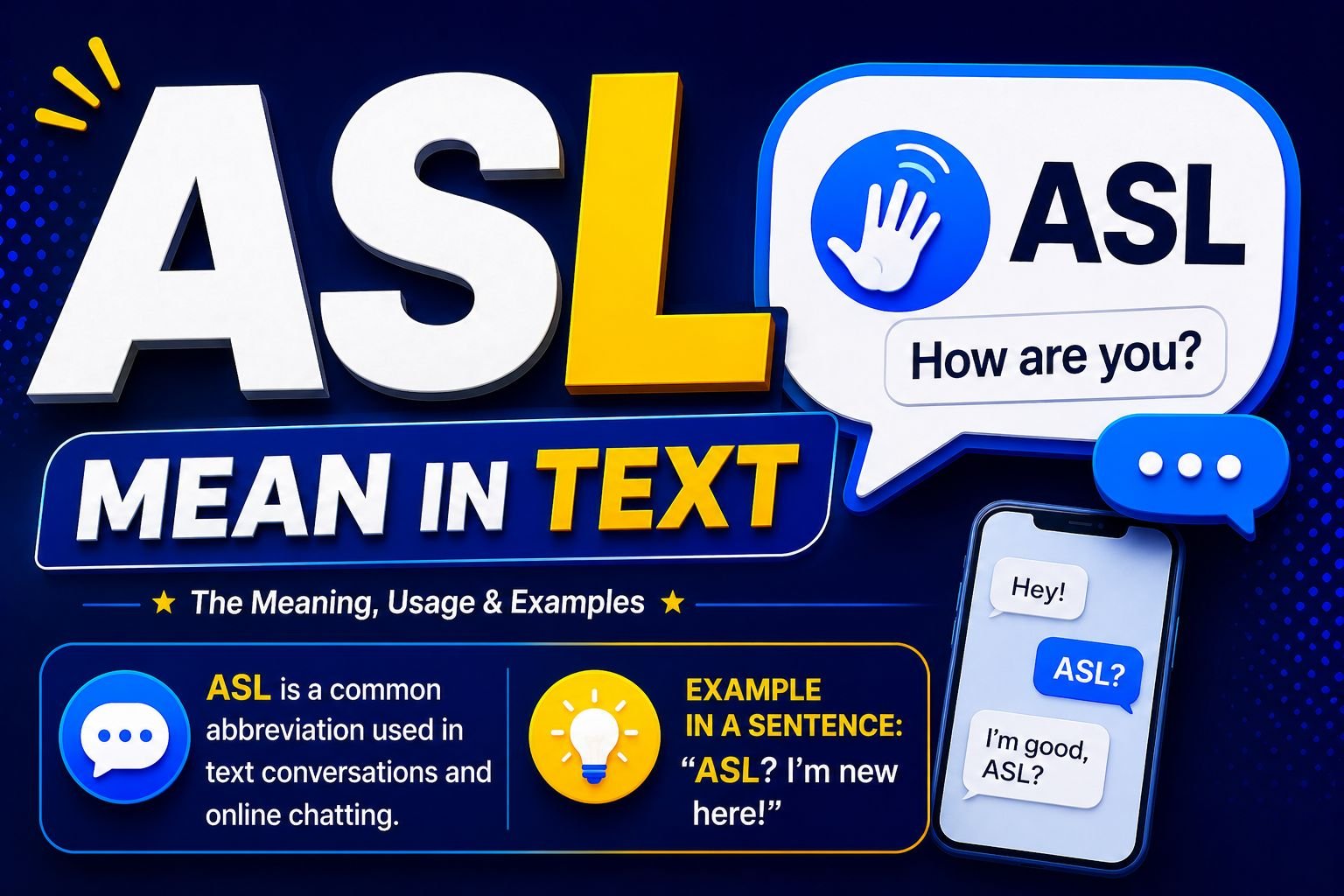 ASL Mean in Text