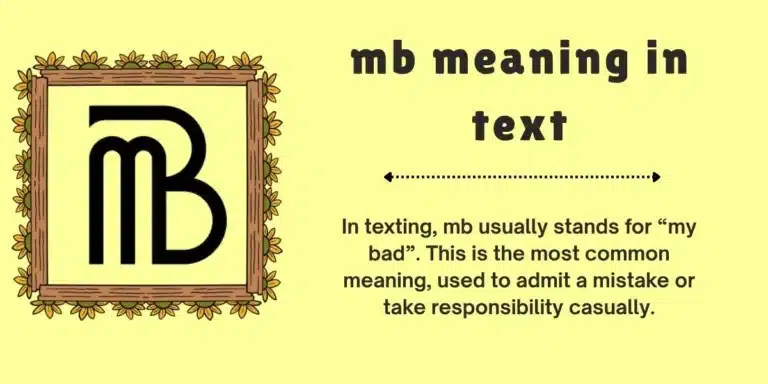 What Does MB Mean in Text?