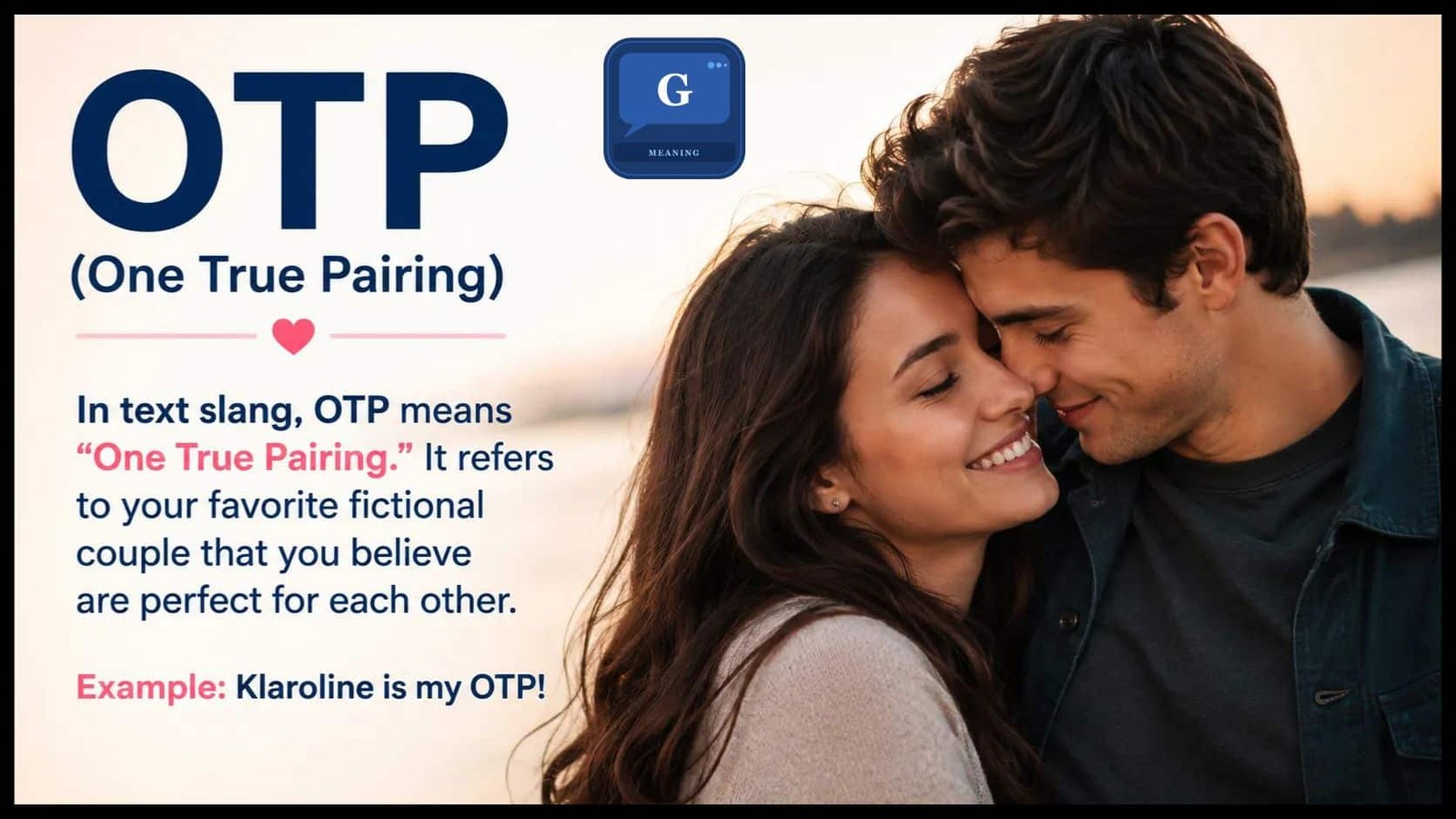 What Does One True Pairing Mean