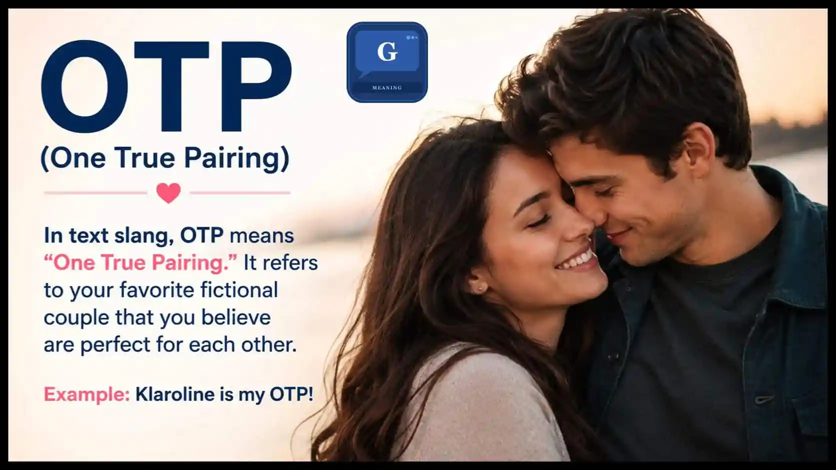 What Does One True Pairing Mean