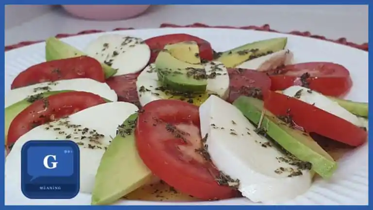 ensalada caprese con palta