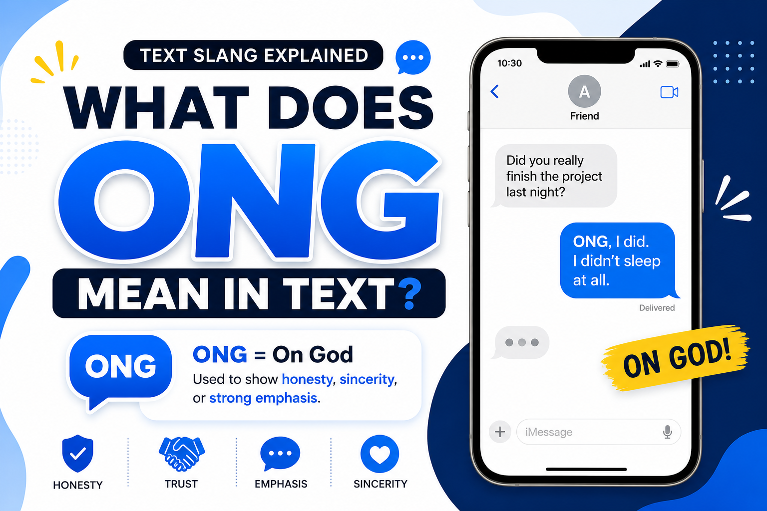 What Does ONG Mean in Text?