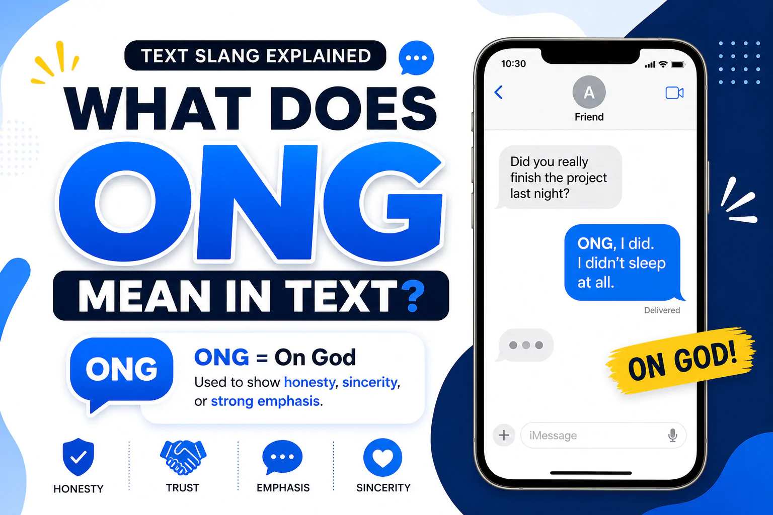 What Does ONG Mean in Text?